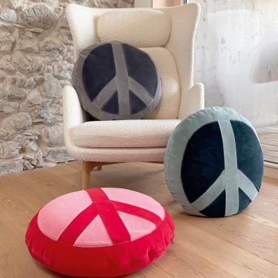 Peace Kissen rund -  60 komplett