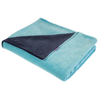 Twins Decke aqua